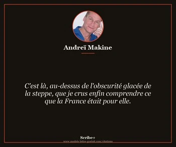 Citation de Andreï Makine