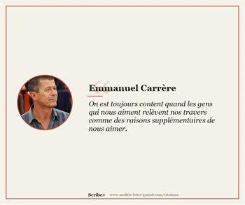 Citations Emmanuel Carrère