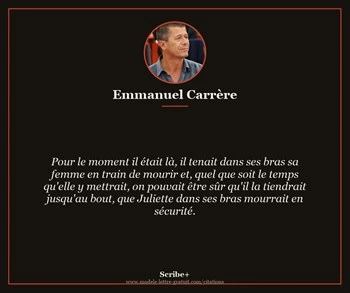 Citation de Emmanuel Carrère