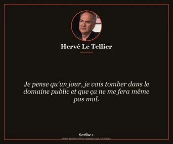 Citation de Hervé Le Tellier