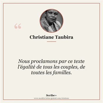 Citation Christiane Taubira