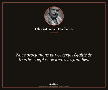 Citation de Christiane Taubira