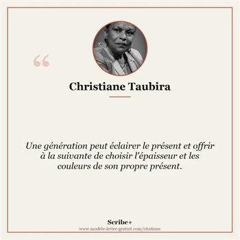 Citation Christiane Taubira