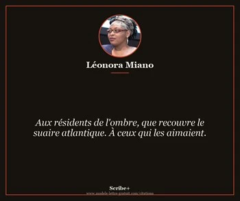 Citation de Léonora Miano