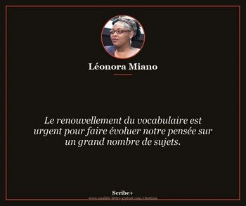 Citation de Léonora Miano