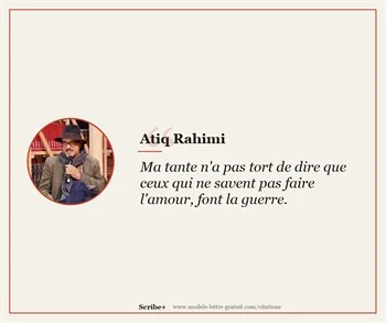 Citations Atiq Rahimi