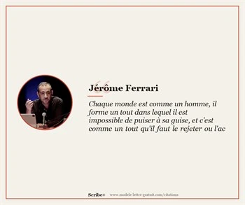 Citations Jérôme Ferrari