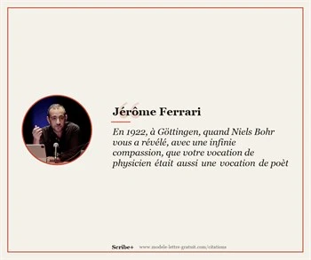 Citations Jérôme Ferrari