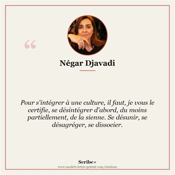 Citation Négar Djavadi