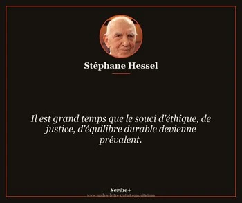 Citation de Stéphane Hessel