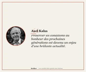 Citations Axel Kahn