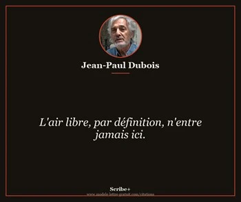 Citation de Jean-Paul Dubois