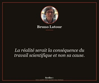 Citation de Bruno Latour