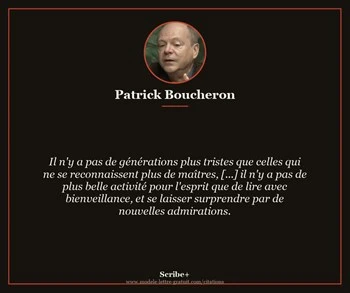 Citation de Patrick Boucheron