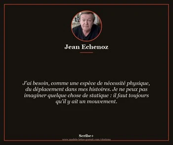 Citation de Jean Echenoz