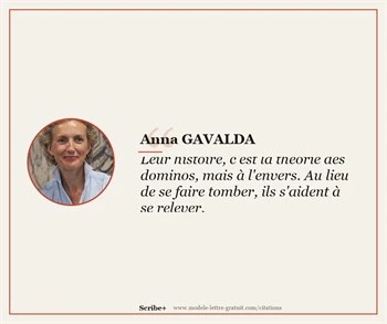 Citations Anna GAVALDA