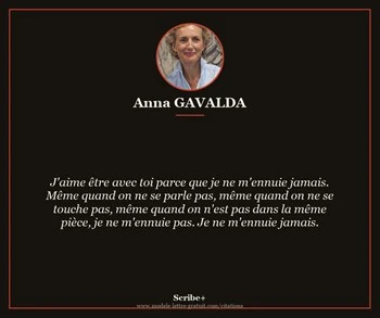 Citation de Anna GAVALDA
