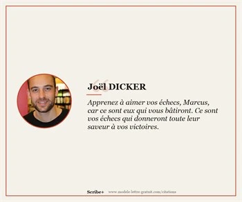 Citations Joël DICKER