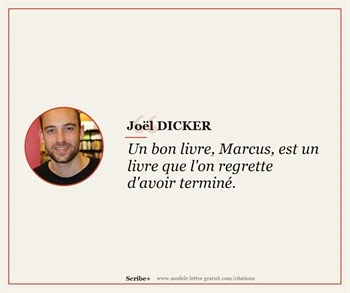 Citations Joël DICKER