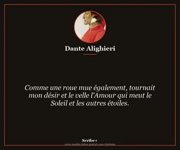 Citation de Dante Alighieri