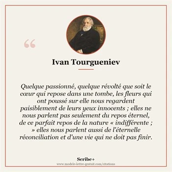 Citation Ivan Tourgueniev