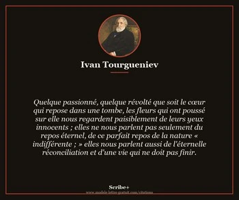 Citation de Ivan Tourgueniev