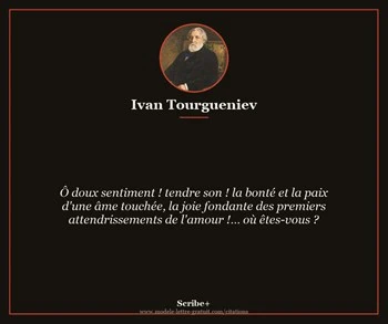 Citation de Ivan Tourgueniev