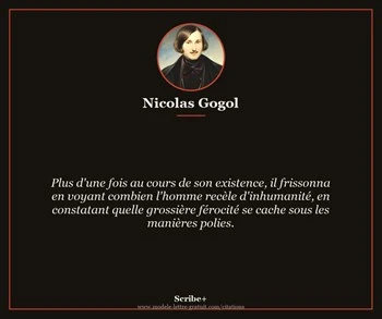 Citation de Nicolas Gogol