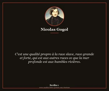 Citation de Nicolas Gogol