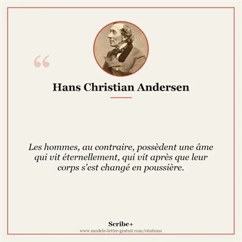 Citation Hans Christian Andersen