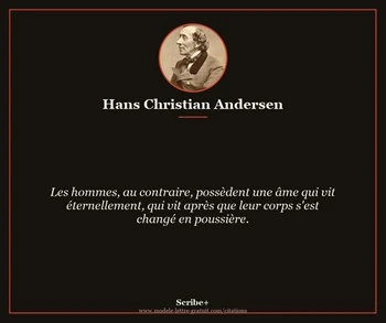 Citation de Hans Christian Andersen