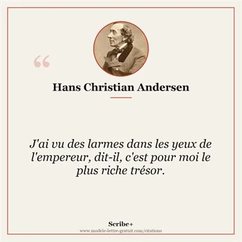 Citation Hans Christian Andersen