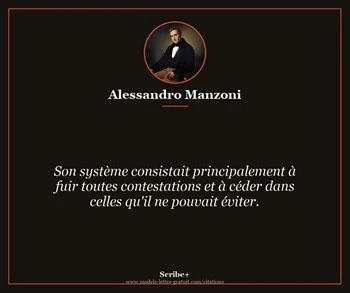 Citation de Alessandro Manzoni