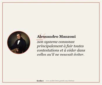 Citations Alessandro Manzoni