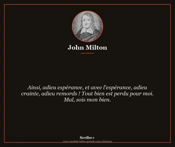 Citation de John Milton