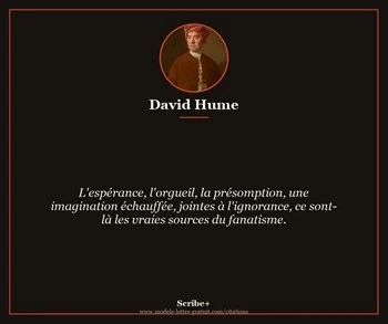 Citation de David Hume
