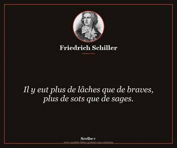 Citation de Friedrich Schiller