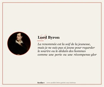 Citations Lord Byron