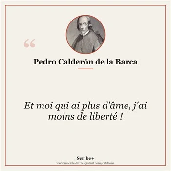 Citation Pedro Calderón de la Barca