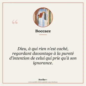 Citation Boccace