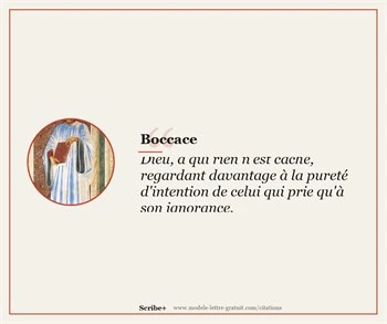 Citations Boccace
