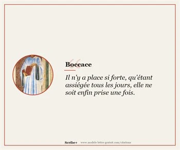 Citations Boccace