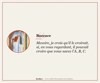 Citations Boccace