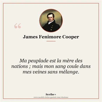Citation James Fenimore Cooper