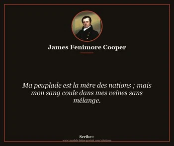Citation de James Fenimore Cooper
