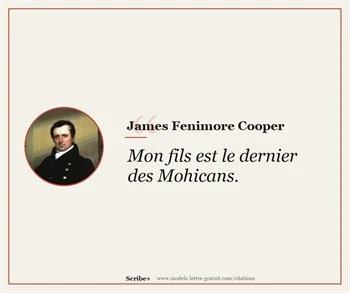 Citations James Fenimore Cooper