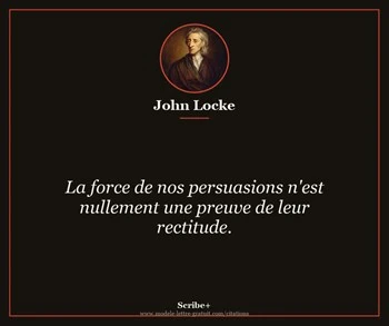 Citation de John Locke