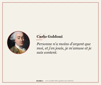 Citations Carlo Goldoni
