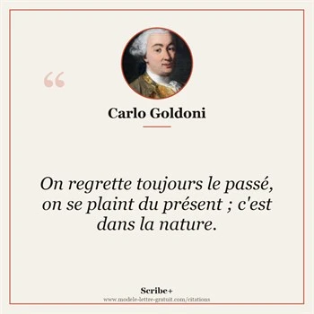 Citation Carlo Goldoni