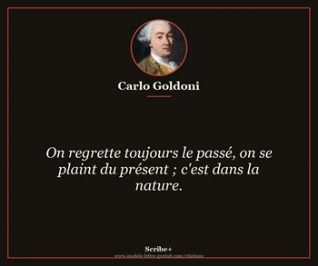 Citation de Carlo Goldoni